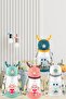 Children's Water Bottle 500 ml Children's Water Bottle with Deer Bpa Free School Water Bottle with Carrying Strap Non-Spill - 7