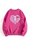 CODE ADR-SHEN EZwear Skeleton Print Thermal Lined Sweatshirt