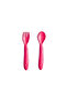 Glass Grater + Vacuum Food Plate + Food Spoon and Fork Set + Fruit and Vegetable Pacifier with Silicone Tip - 5