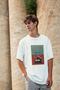 Oversize Retro Beer Printed Tshirt - 3