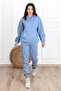 Plain Basic Tracksuit Set Sweatshirt Jogger - 4