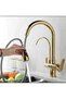 Purified Kitchen Faucet Gold Sink Faucet Spiral Purified Extending System Purified Gold Color - 3