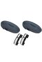 Elastic Dark Gray Smart Locking Laces Magnetic Metal Plug and Drop Sports Shoelaces 100 Cm - 2