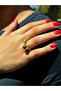 Citrine Labradorite Natural Stone Love And Energy Adjustable Women's Ring - 2