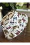 Stylish fashion boy girl child colorful dog pattern bucket baguette hat 6-12 years old - 2