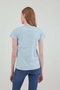 V-Neck Short Sleeve Cotton T-Shirt - 5