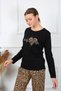 Fashion Line Women's Combed Cotton Long Sleeve Pajamas Suit 4129 - 2