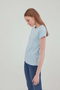 V-Neck Short Sleeve Cotton T-Shirt - 3