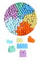 Play Blox Building Toys 2946 Pastel Colors Mega Block Set 83 Pieces with Blue Bag - 4