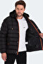 Saline Men's Black Coat & Coat - 5