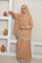 SELF TURBANED WOMEN'S PRAYER DRESS - 4