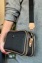 Women's Long Strap Shoulder Bag - 5 Compartments, Adjustable, 28X18 cm 4023-Jp-Gzd - 5