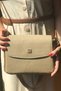 Sand Mink Color Long Strap 5 Compartment Special Series Women's Crossbody Messenger Shoulder Bag 4063 - Jp -Gzd- - 2