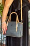 Women's 5-Compartment Hand and Shoulder Bag 4030-Gd -Gzd- - 5