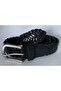 Men's Hand Knitted Genuine Leather Belt