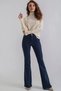 Oslo Lycra High Waist Spanish Leg Jeans (High Waist)