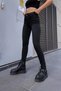 Leopard Lycra High Waist Skinny Leg Jeans (High Waist) - 2