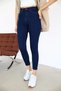 Leopard Lycra High Waist Skinny Leg Jeans (High Waist) - 2