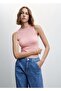 Semi-Sheer Knitwear Blouse