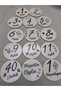 Name written, 12 Month Plaque Set Wooden Baby Photo Cards, my firsts set, memory cards - 2