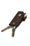 Leather Keychain 3-4 Key Capacity - Real Leather & Handmade - 3