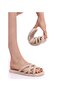 Wicker Look Soft Flexible Women's Slippers Beach Sea Pool Daily Slippers - 2