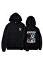 Blunt Blunt Snoop Dogg Printed Black Unisex Oversize Hooded Sweatshirt - 2