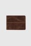 1807 Genuine Leather Horizontal Men's Wallet Crazy Brown