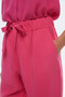 Eyelet Trousers with Slit Legs - 2