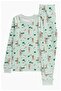 Unisex Slumberkins Character Printed Cotton Long Sleeve Kids Pajama Set