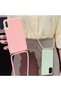 جراب سيليكون مع حزام رقبة من السيليكون متوافق مع هاتف Tecno Spark 9 Pro Dulcet Epiphany Case Lilac - 3