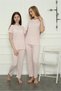 Fashion Line Mother Girls Family Combed Cotton Pajamas Set Sold Separately.The prices are different 50107 - 5
