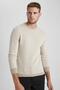 Standard Fit Regular Cut Crew Neck Knitwear Sweater X5159Az23Wn