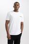 Regular Fit Crew Neck Printed Short Sleeve T-Shirt Z3218az23au