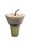 Set of 2 Practical Pop Corn Bucket with Straw Cup Snack Snack Plate Nuts Popcorn Chips - 4