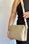 Medium Size 3 Compartments 5 Compartments Women's Crossbody Bag 29 x 21 cm 4022 sand combination - 4