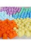 Play Blox Building Toys 2946 Pastel Colors Mega Block Set 83 Pieces with Blue Bag - 5