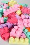 Play Blox Building Toys 3004 Pastel Colors Mega Block Set 133 Pieces with Pink Bag - 7