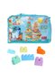 Play Blox Building Toys 2946 Pastel Colors Mega Block Set 83 Pieces with Blue Bag