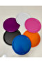 6-Piece Mix Set Metal Single Decorative Candle, Tea, Coffee and Cake Serving Presentation Tray 23 cm - 2