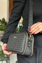 Long Strap 5-Compartment Special Series Women's Crossbody Messenger Shoulder Bag 2053-Gd Black -Gzd- - 3