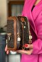 2 Compartment Women's Shoulder Bag with Hand and Shoulder Strap 2057-23 -GZD- - 3
