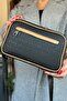 Women's Long Strap Shoulder Bag - 5 Compartments, Adjustable, 28X18 cm 4023-Jp-Gzd - 6