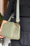 Long Strap 5 Compartment Special Series Women's Crossbody Messenger Shoulder Bag 2053-Gd Green -Gzd- - 2