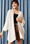 Woman White Bat Spring Cardigan HRK-19000057 - 2