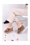 Smyrna Leopard Wedge Heel Slipper - 3
