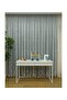 Sailing Anchor Patterned Children's Room Tulle Curtain 150x260 cm Sparse Pleat, 1/2 - 4