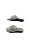 Ge082-10 Women's Beige Orthopedic Cross-Strapped Walking Slippers - 5