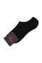 Pack of 12 Plain Black-White Women's Chetik Socks (Invisible from Sneakers) - 2