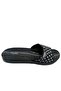 Ge069-10 Women's Black Thin Sole Daily Walking Slippers - 5